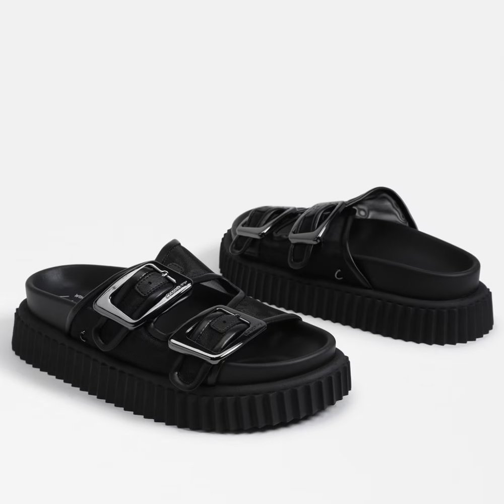 $79 NWT (8.5) Sam Edelman Buckle Platform Sandal